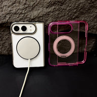 Transparent Color Ring Stand iPhone Duo Case - Original product photo 5
