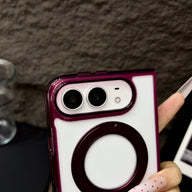 Transparent Color Ring Stand iPhone Duo Case - Original product photo 14