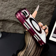 Transparent Color Ring Stand iPhone Duo Case - Original product photo 15