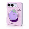 Fruit Ripple iPhone Duo Case in Purple + Stand