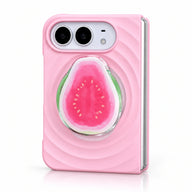 Fruit Ripple iPhone Duo Case in Pink + Stand