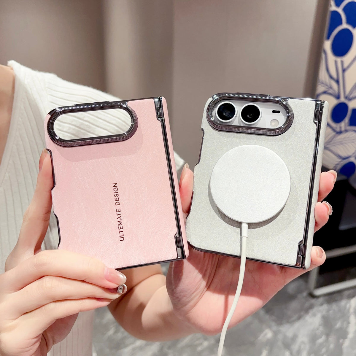 Pearlescent Metal-Edge iPhone Duo Case - Original product photo 10