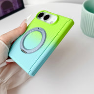 Ribbed Gradient Ring Stand iPhone Duo Case - Original product photo 11