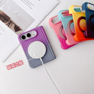 Ribbed Gradient Ring Stand iPhone Duo Case - Original product photo 13