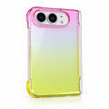 Clear Gradient iPhone Duo Case in Pink-Yellow - No Ring
