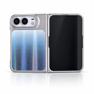 Aurora Shimmer iPhone Duo Case in Aurora Gray, case only