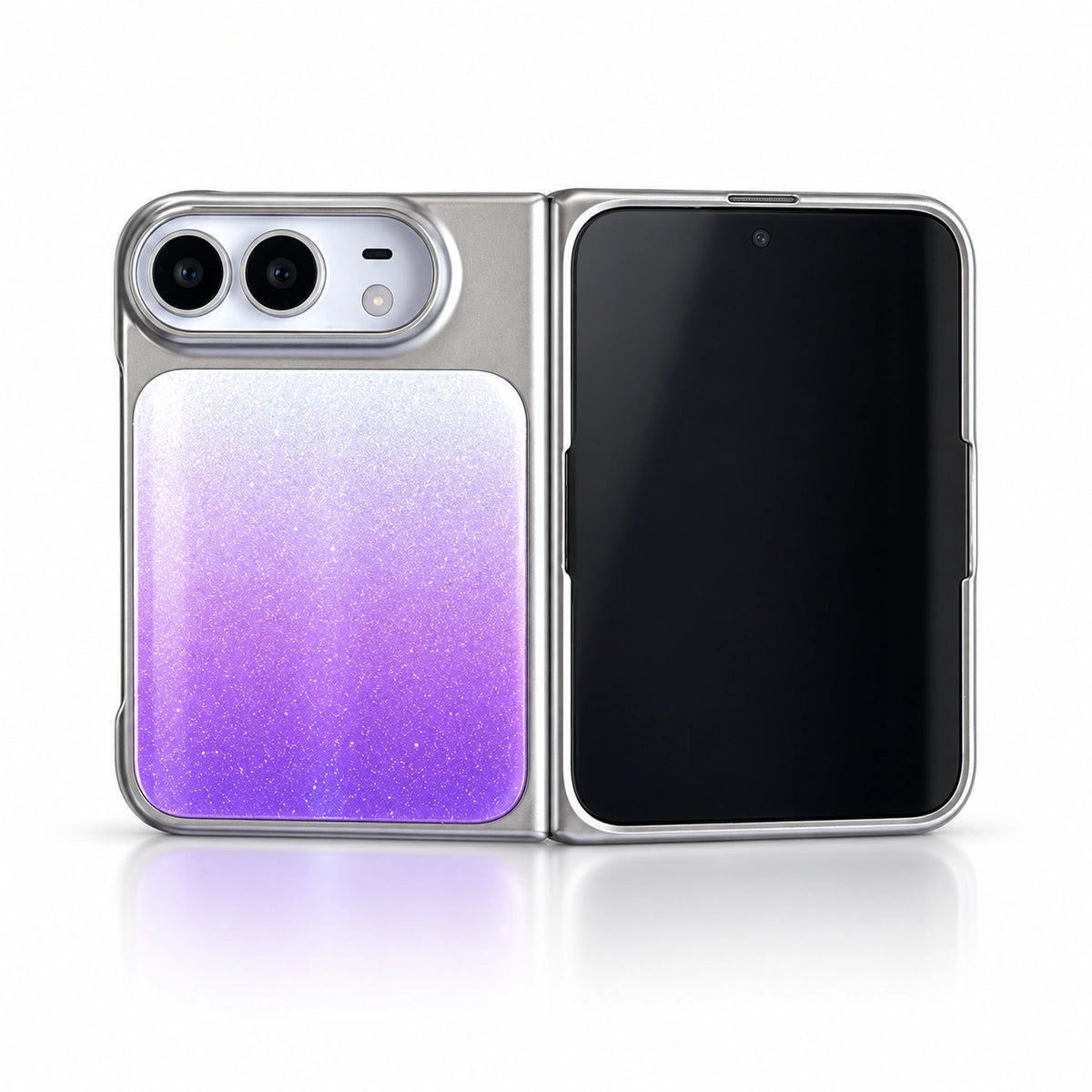 Aurora Shimmer iPhone Duo Case in Aurora Purple, case only