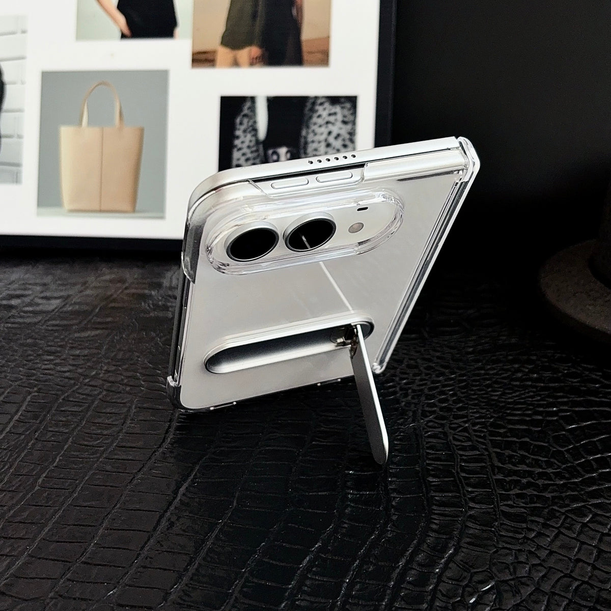 Clear Capsule Stand iPhone Duo Case - Original product photo 8