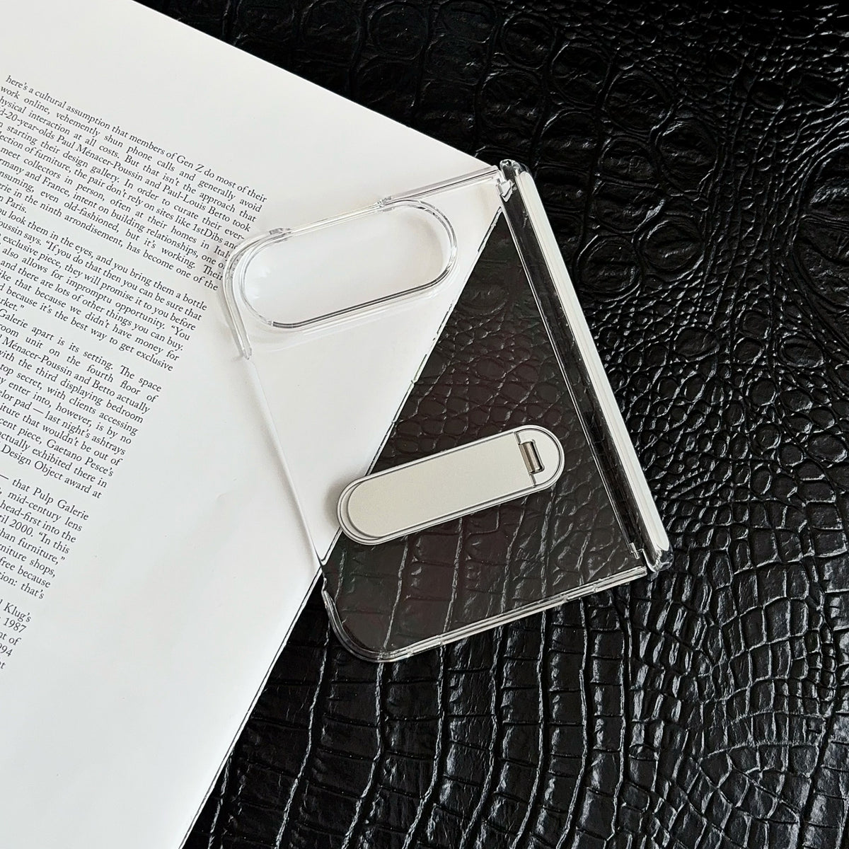Clear Capsule Stand iPhone Duo Case - Original product photo 10