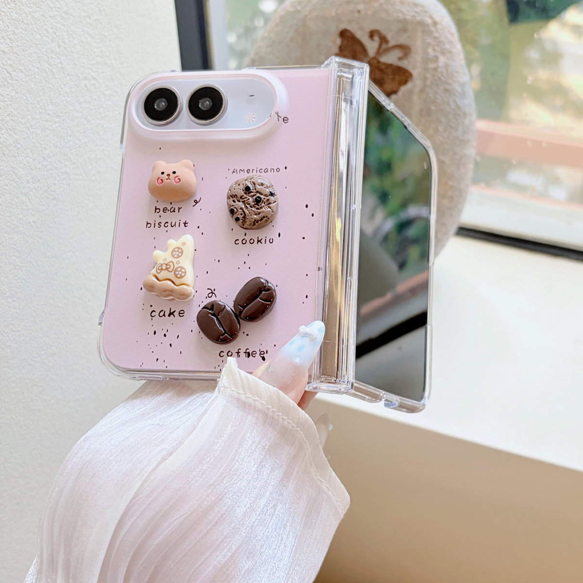 Coffee Bear Charm iPhone Duo Case - Original product photo 2