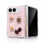 Coffee Bear Charm iPhone Duo Case in Coffee Bear, case only