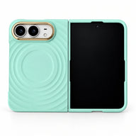 caseease ripple soft-touch iPhone Duo case with frame - Green + Frame
