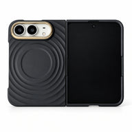 caseease ripple soft-touch iPhone Duo case with frame - Black + Frame