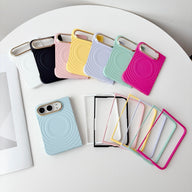 caseease ripple soft-touch iPhone Duo case with frame, product photo
