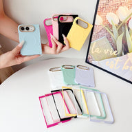 caseease ripple soft-touch iPhone Duo case with frame, product photo