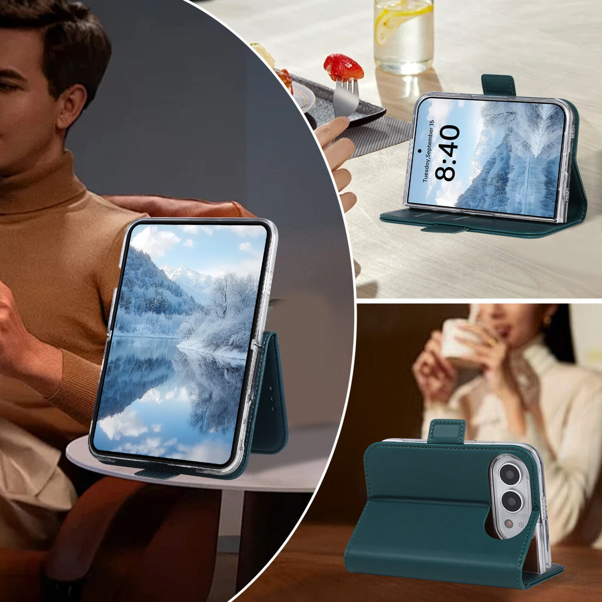 Stitched Folio iPhone Duo Case - Original product photo 16