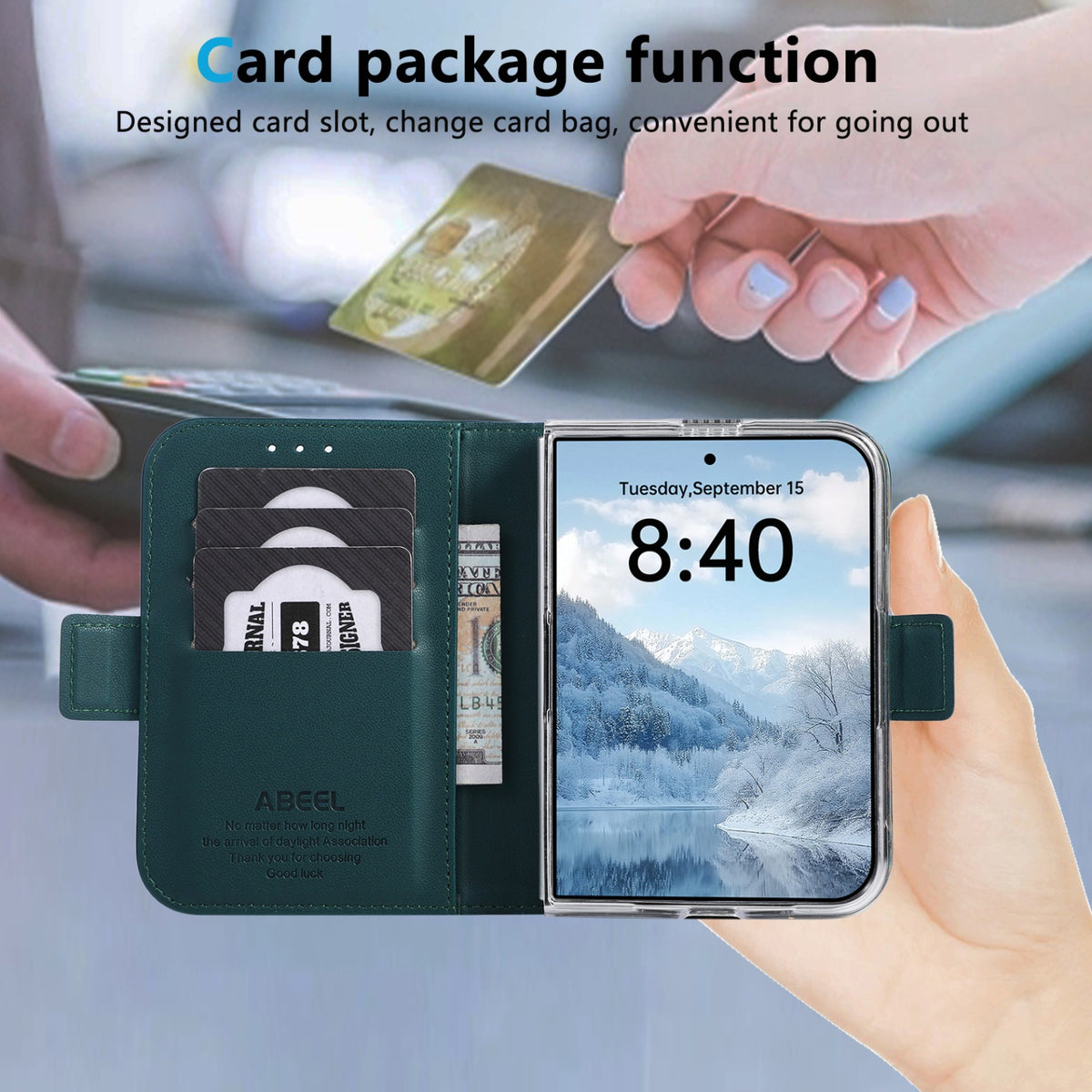 Stitched Folio iPhone Duo Case - Original product photo 18