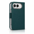 Stitched Folio iPhone Duo Case in Green