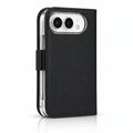 Stitched Folio iPhone Duo Case in Black
