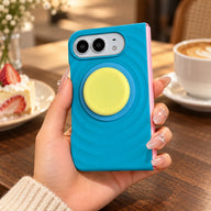 Ripple iPhone Duo Case with Optional Stand, styled product photo 2