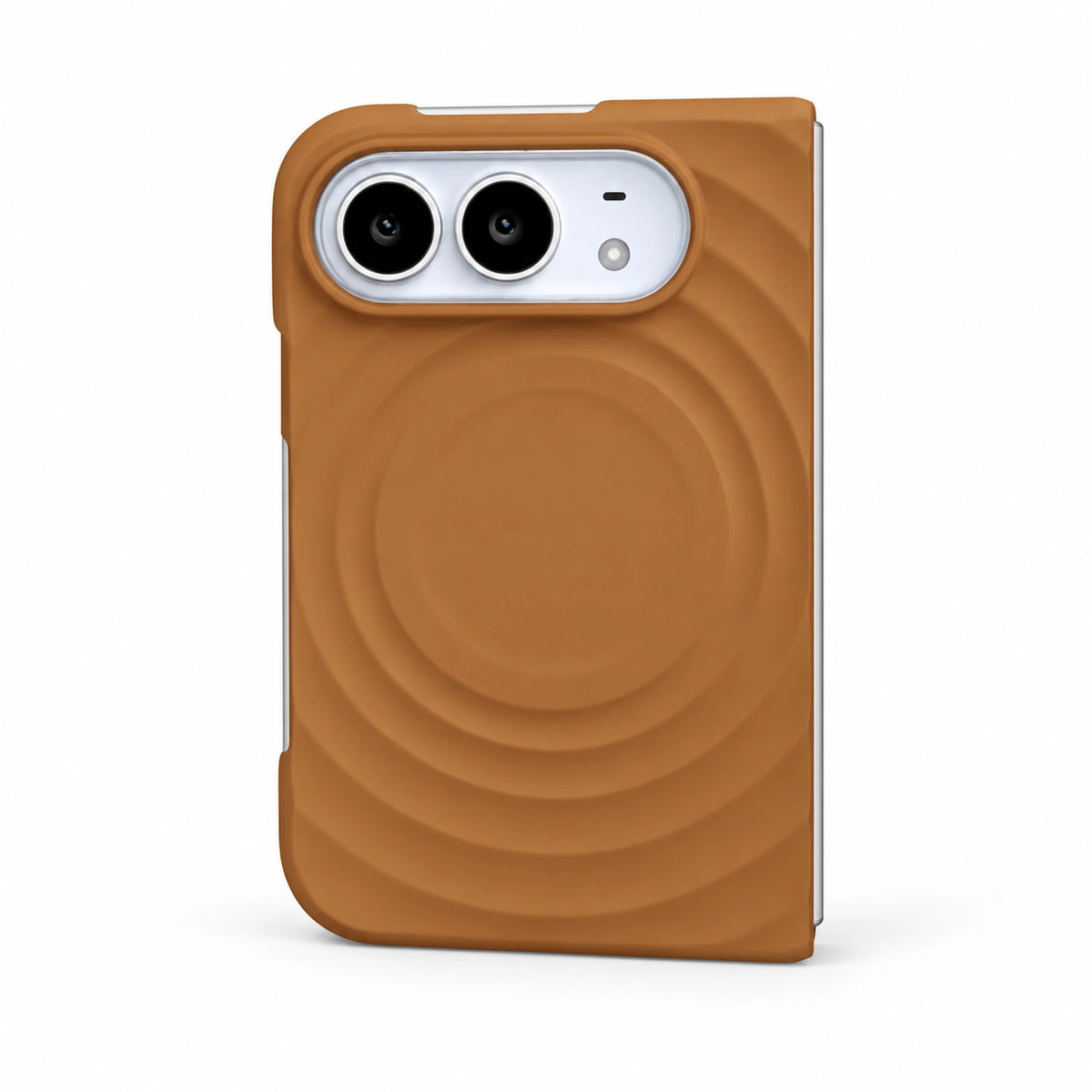 Ripple iPhone Duo Case with Optional Stand in Brown, case only