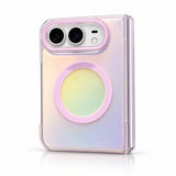 caseease pastel color block iPhone Duo case - Pink