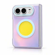 caseease pastel color block iPhone Duo case - Purple