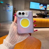 caseease pastel color block iPhone Duo case - Purple, product photo