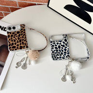 caseease leopard print iPhone Duo case, product photo