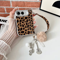 caseease leopard print iPhone Duo case, product photo