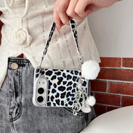 caseease leopard print iPhone Duo case, product photo