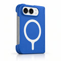 caseease solid color hinge-cover iPhone Duo case - Klein Blue