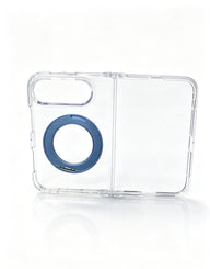 caseease clear rotating ring stand iPhone Duo case, product photo