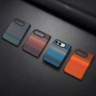 caseease carbon-texture iPhone Duo case with frame, product photo