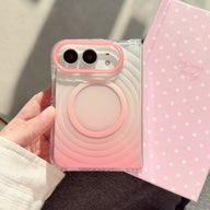 caseease pastel ripple gradient iPhone Duo case, product photo