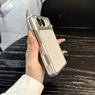 caseease leather-texture iPhone Duo case, product photo