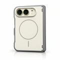 caseease Color Shield contrast-frame iPhone Duo case - Gray White