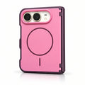 caseease Color Shield contrast-frame iPhone Duo case - Pink