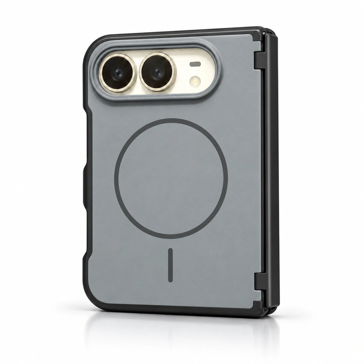 caseease Color Shield contrast-frame iPhone Duo case - Black