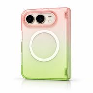 caseease vivid two-tone gradient iPhone Duo case - Pink Green
