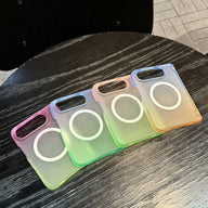 caseease vivid two-tone gradient iPhone Duo case, product photo