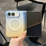 caseease vivid two-tone gradient iPhone Duo case, product photo