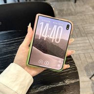 caseease vivid two-tone gradient iPhone Duo case, product photo