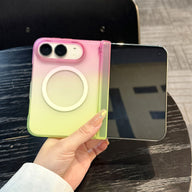 caseease vivid two-tone gradient iPhone Duo case, product photo