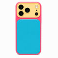 Dopamine Color Block iPhone Case - Blue white background variant image