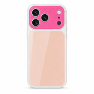 Dopamine Color Block iPhone Case - Pink Peach white background variant image