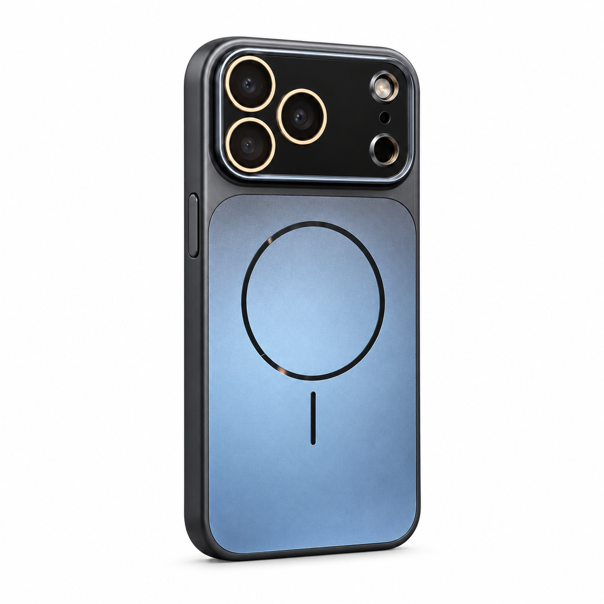 CaseEase black iPhone case on white background