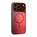 CaseEase burgundy iPhone case on white background