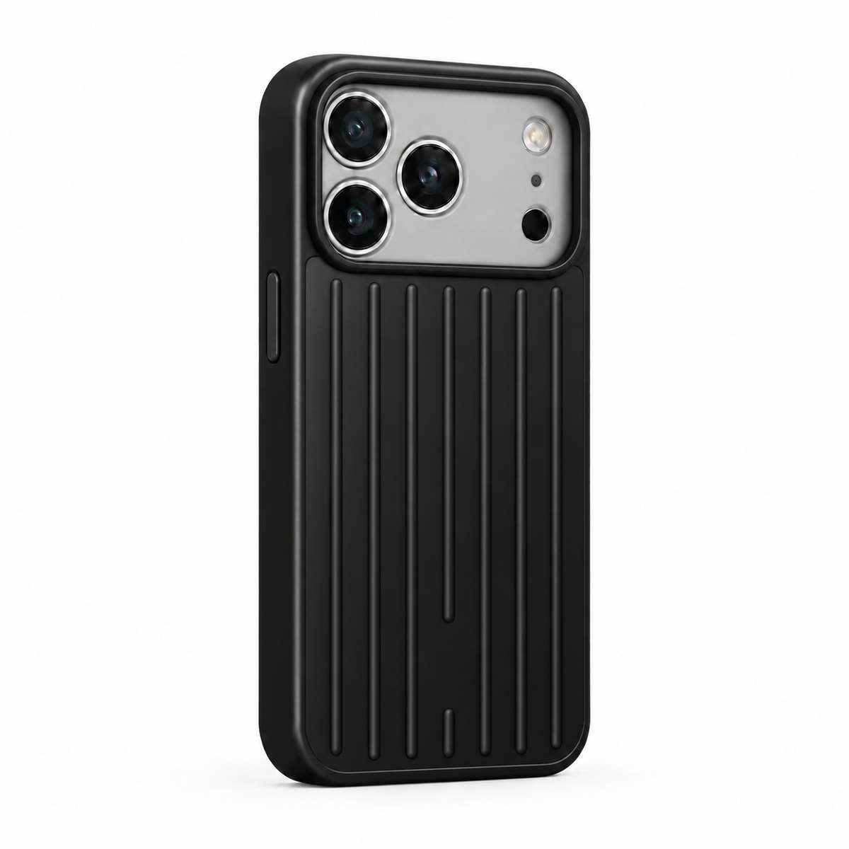CaseEase black iPhone case on white background