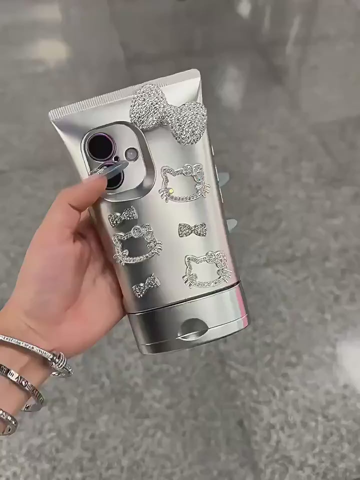 Sparkling Hello Kitty Crystal Bling Phone Case for iPhone
